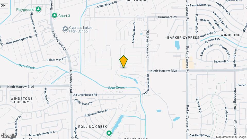 18711 Parma Creek Trail Mapa y Detalles de la Ubicación