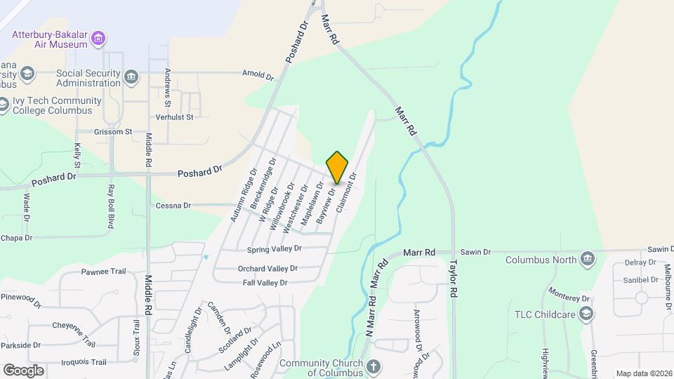 4687 Bayview Dr Map and Location Details