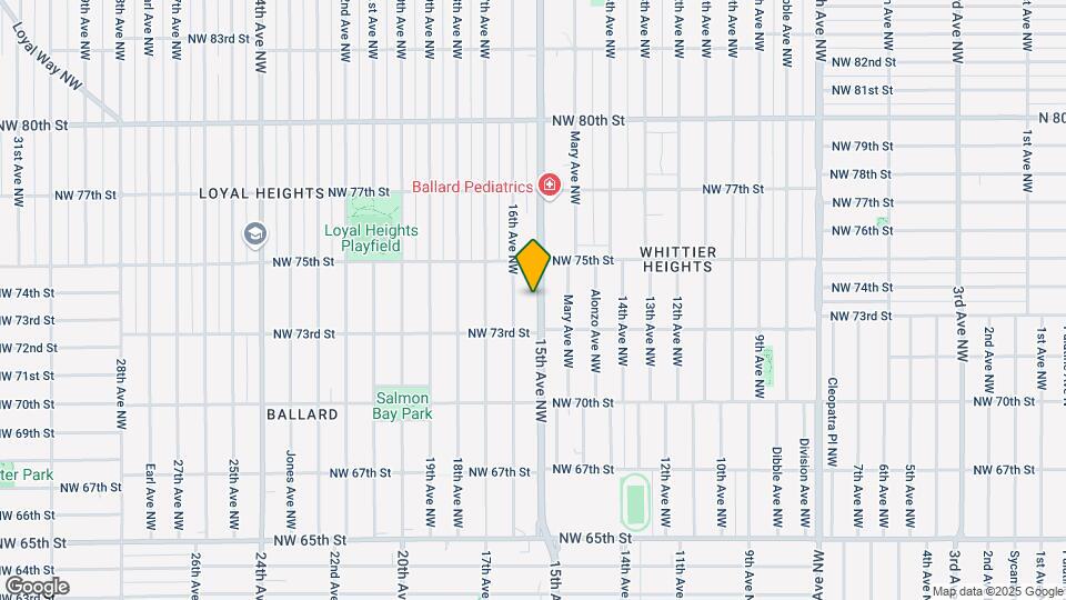 7329 15th Ave NW Mapa y Detalles de la Ubicación