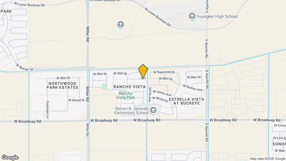 24733 W Vista Norte St Mapa y Detalles de la Ubicación