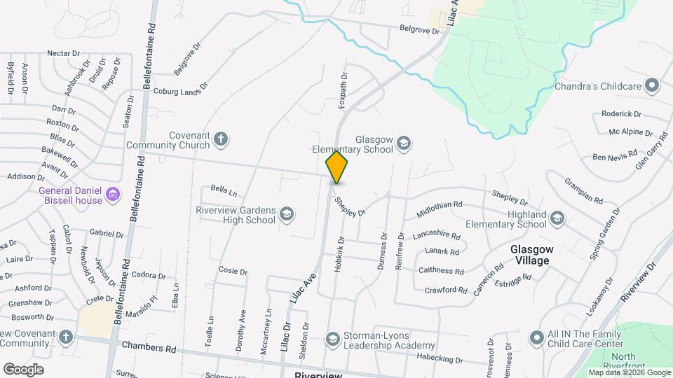 743 Shepley Dr Map and Location Details