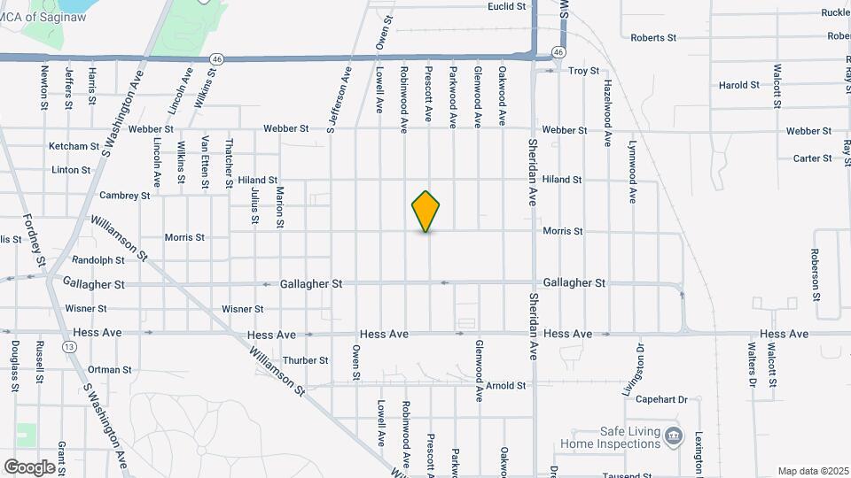 2507 Prescott Ave Map and Location Details