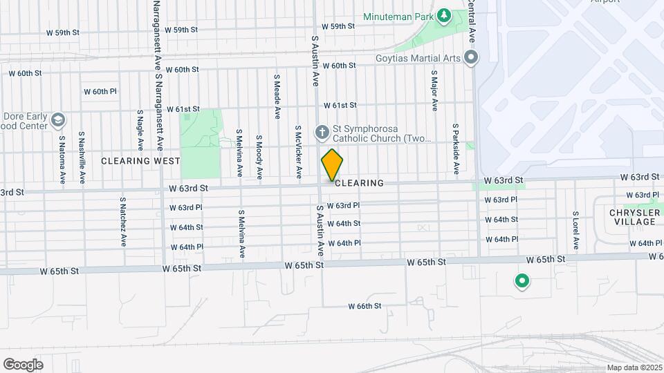 5943 W 63rd St Map and Location Details