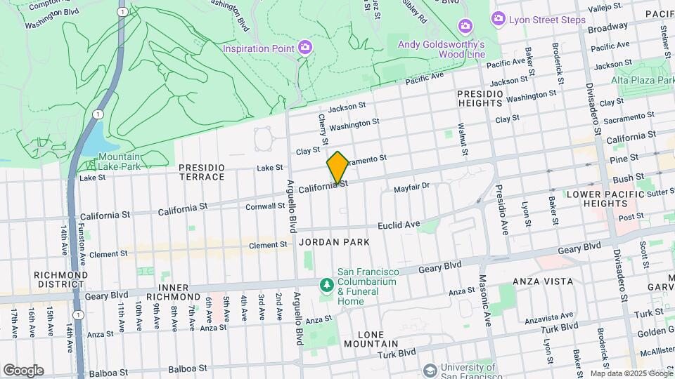 3775 California St Mapa y Detalles de la Ubicación