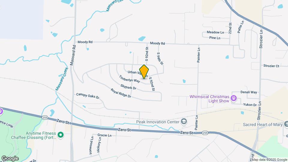 9101 Timberlyn Way Map and Location Details