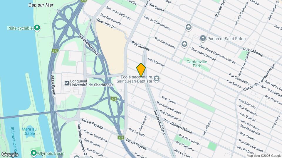 601 Marquette Rue Map and Location Details