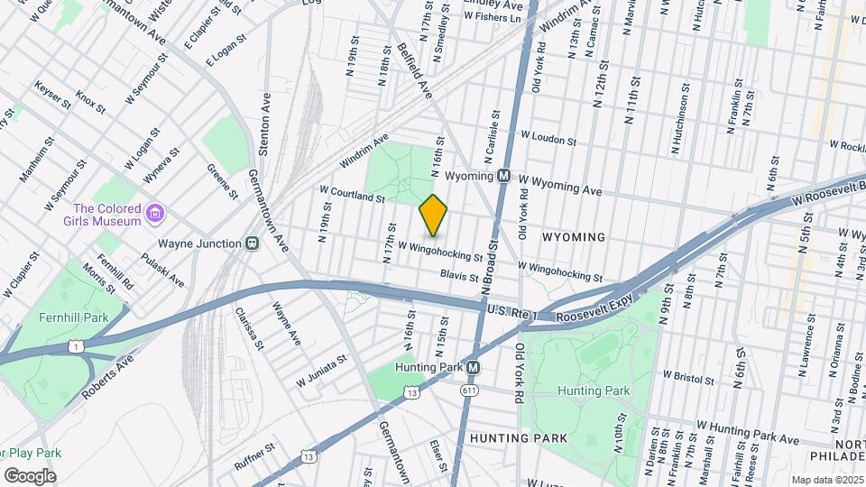 4506 N Mole St Map and Location Details