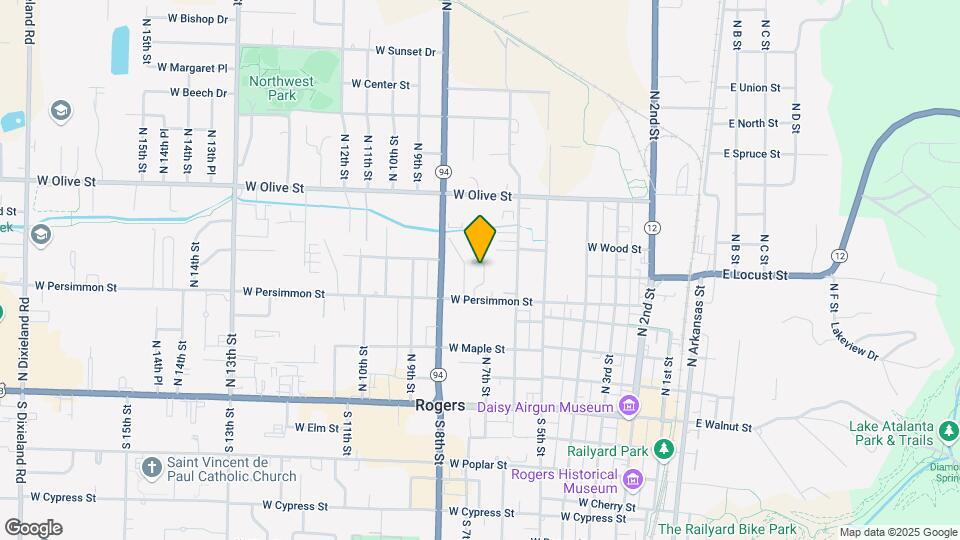 602 N 7th St Map and Location Details