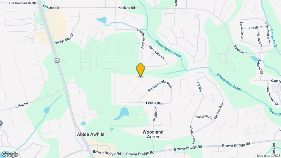 165 Pebble Brooke Ct Map and Location Details
