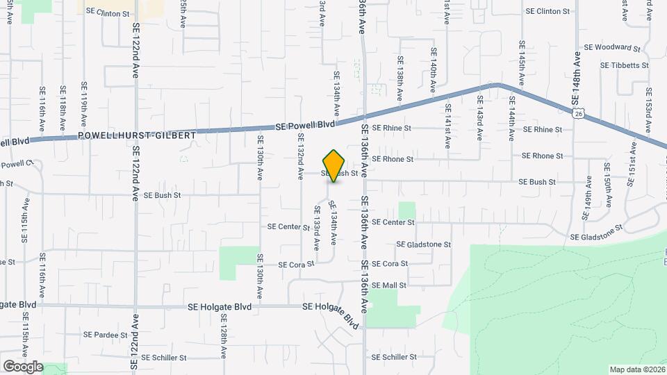 3740 SE 134th Ave Map and Location Details