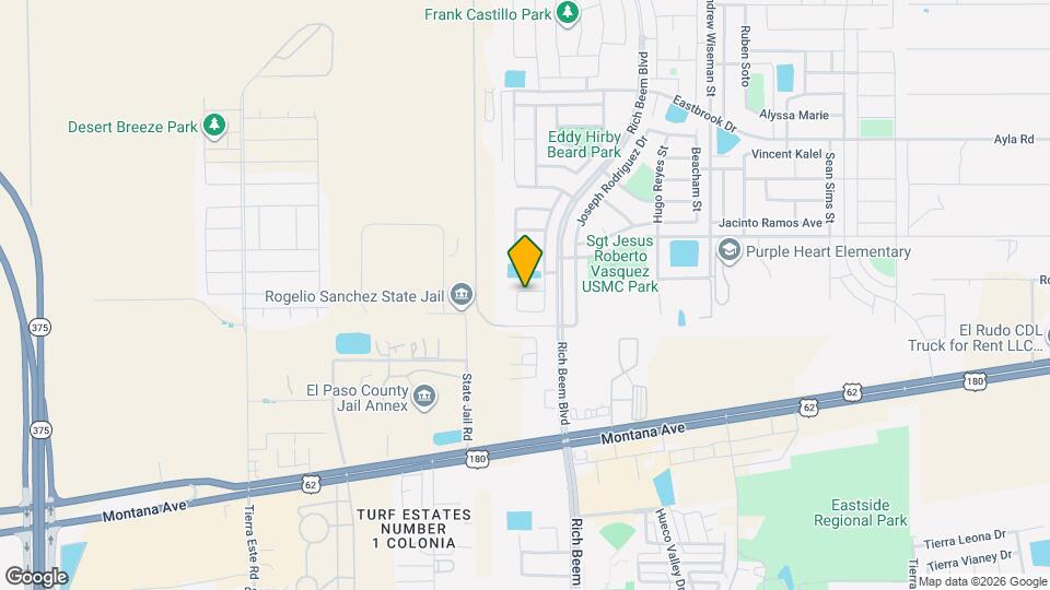 12708 Francisco Paz Dr Map and Location Details