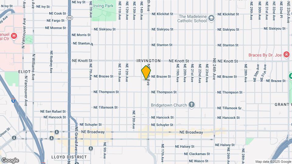 2415 NE 15th Ave Map and Location Details