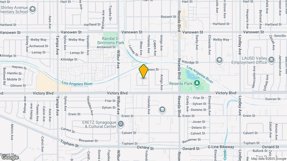 6438 Rhea Ave Map and Location Details