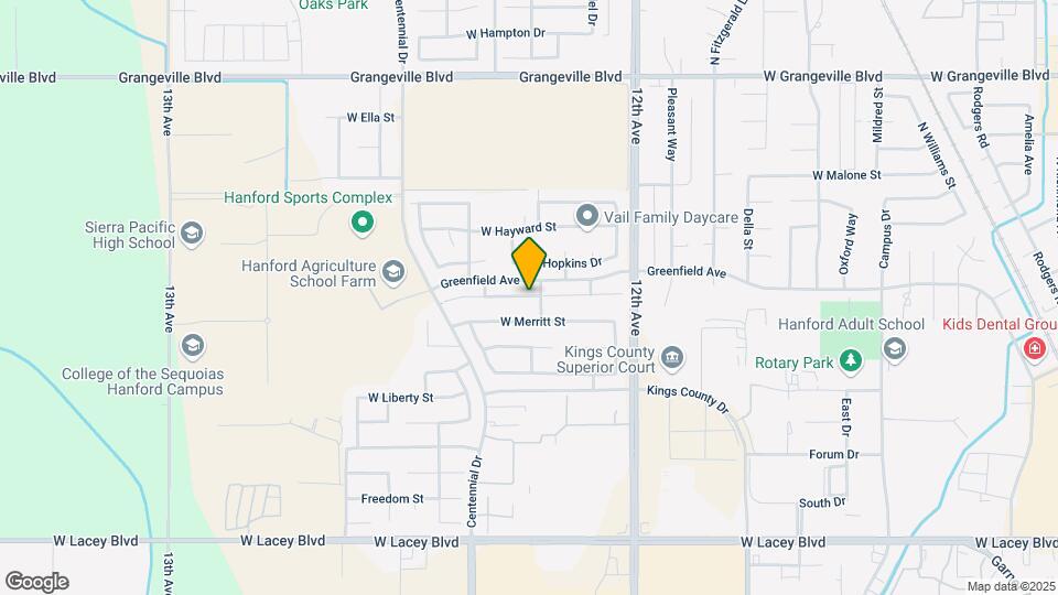 1830 W Humboldt Dr Map and Location Details