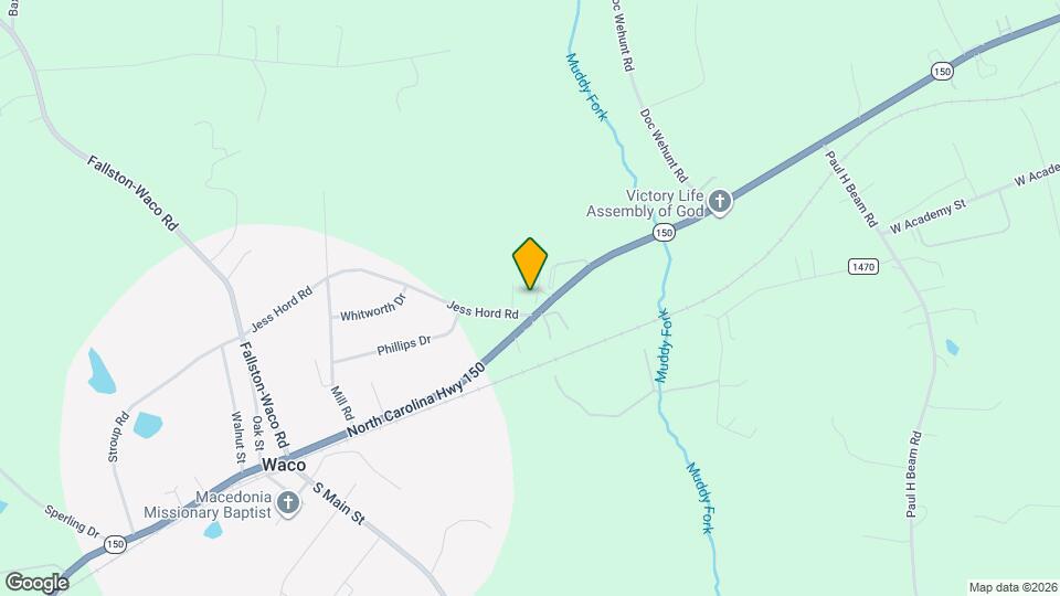 605 Jess Hord Rd Map and Location Details