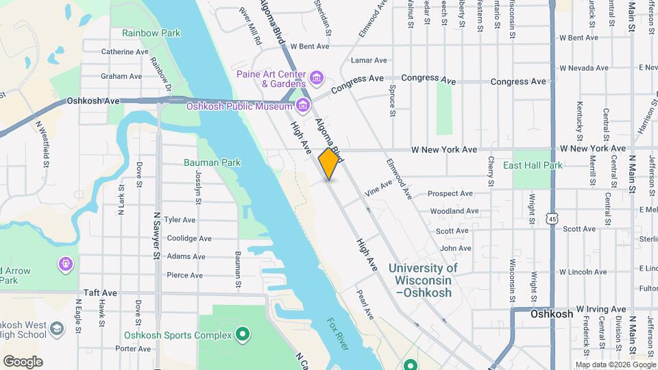 1136 High Ave Apartments and Nearby Oshkosh Apartments For Rent Oshkosh, WI