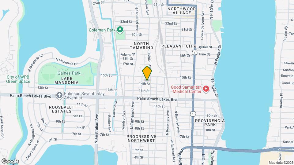 807 14th St Map and Location Details