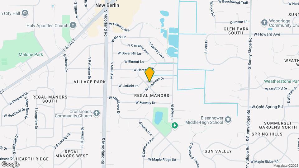 15120 W Kingsway Dr Map and Location Details