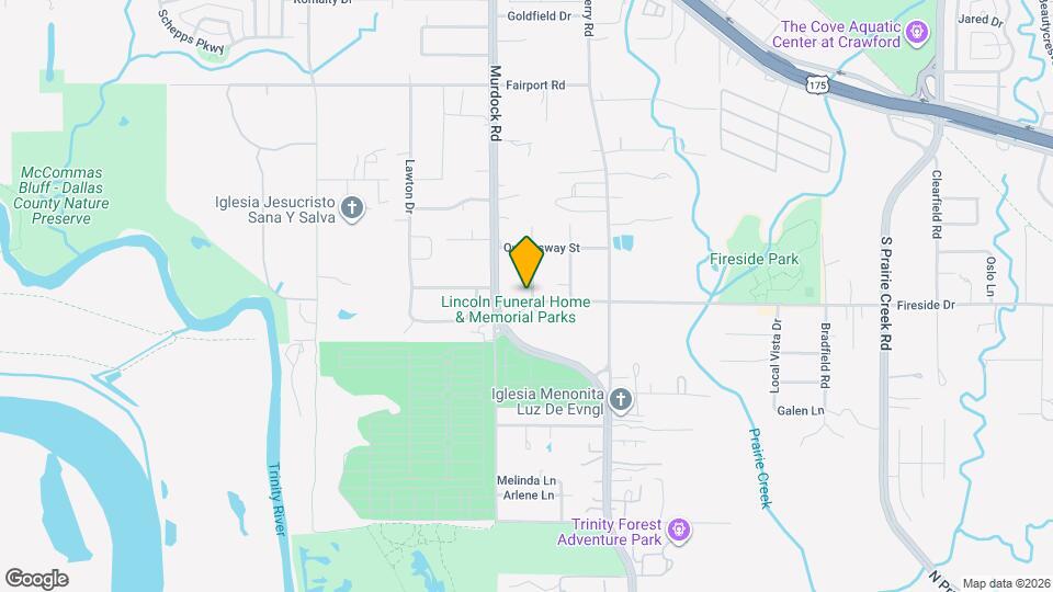 1247 Seminole Dr Map and Location Details