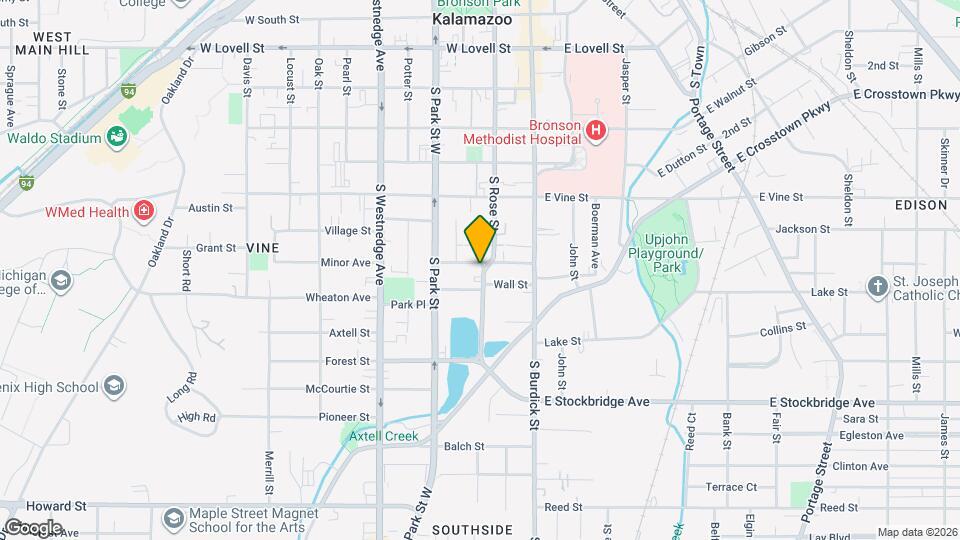 213 Burr Oak St Map and Location Details