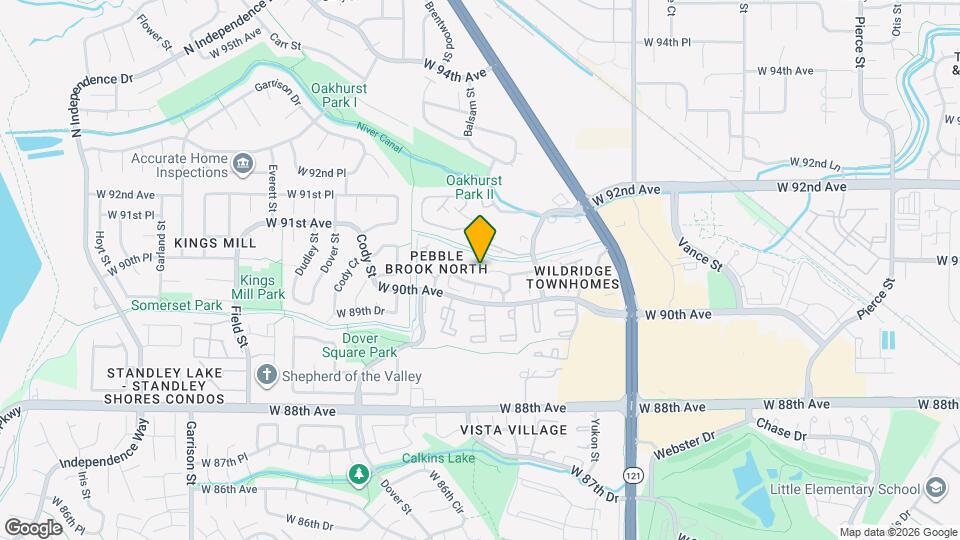 8167 W 90th Dr, Unit 101 Map and Location Details