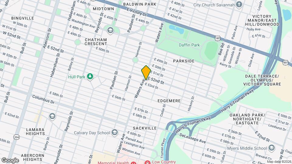 1106 E 53rd St Map and Location Details