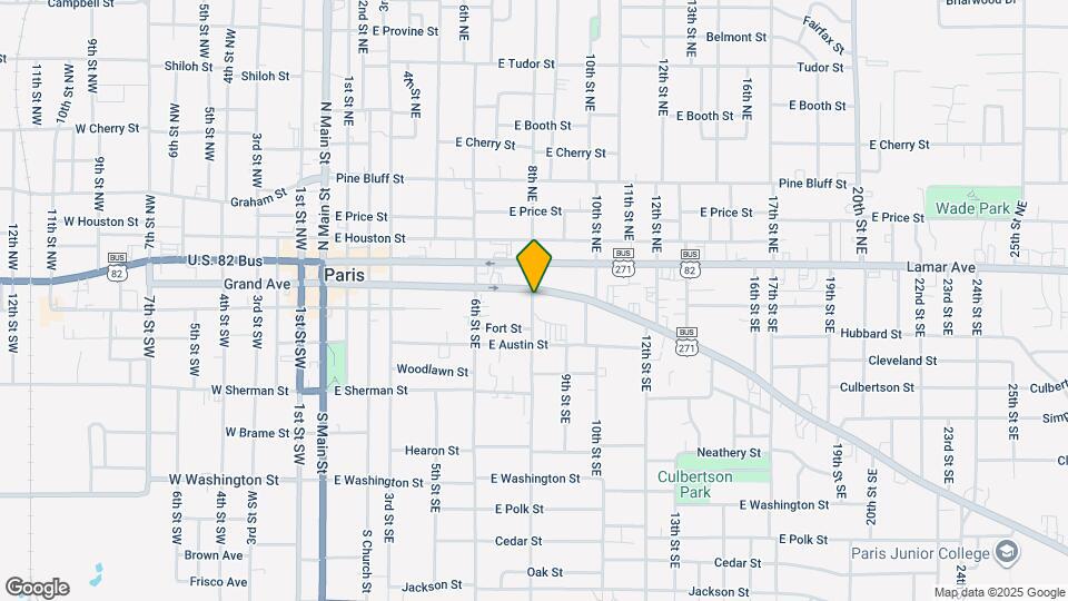 121 8th St SE Map and Location Details