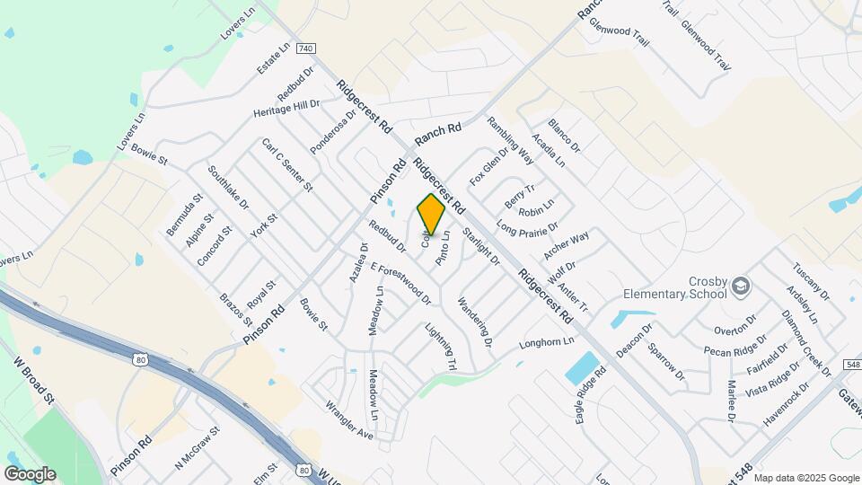 513 Colt Dr Mapa y Detalles de la Ubicación