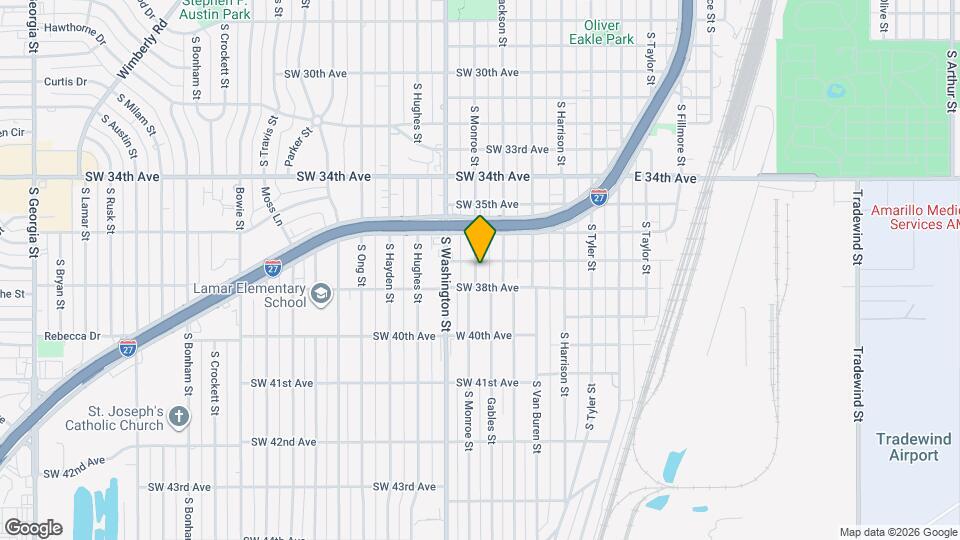3703 S Monroe St Map and Location Details