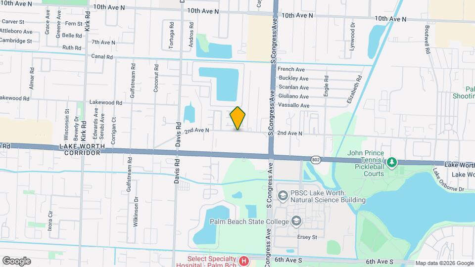 3172 2nd Ave N Map and Location Details