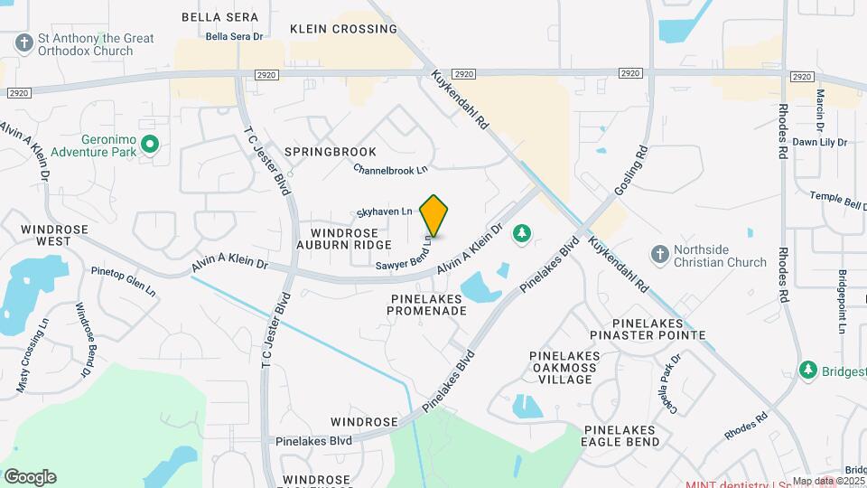 5831 Sawyer Bend Ln Map and Location Details