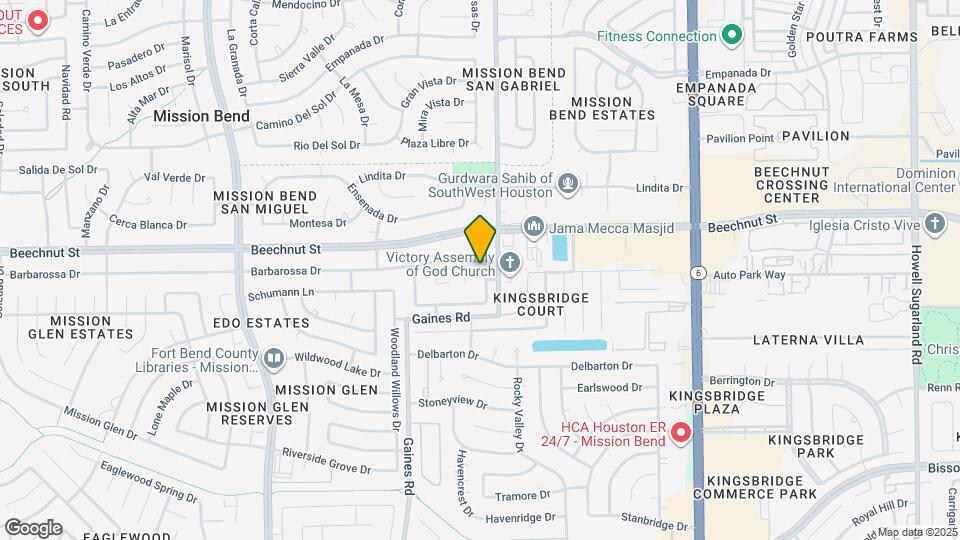 8118 Vista Del Sol Dr Map and Location Details