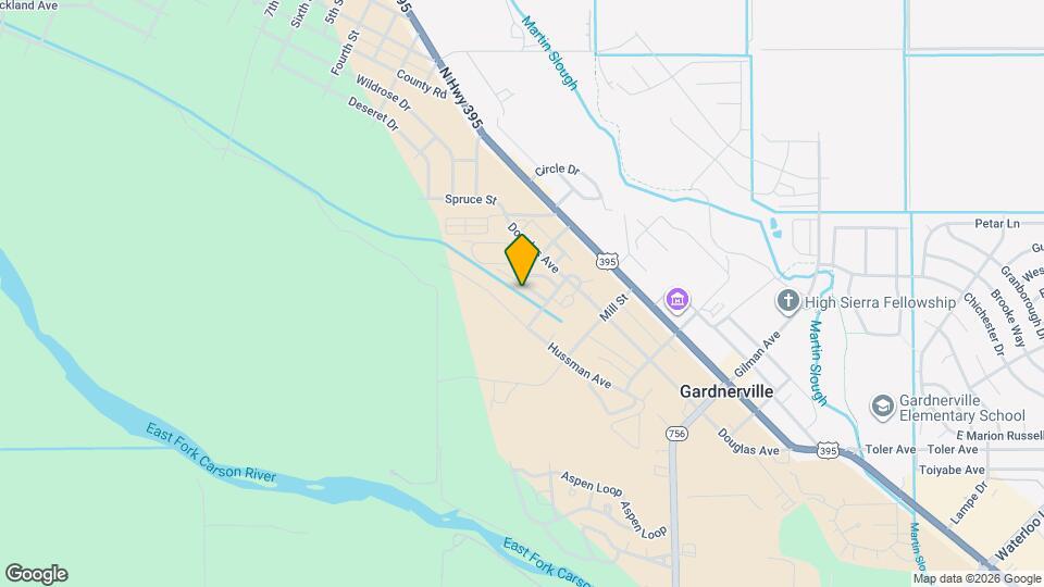 1509 Mill Creek Way Map and Location Details