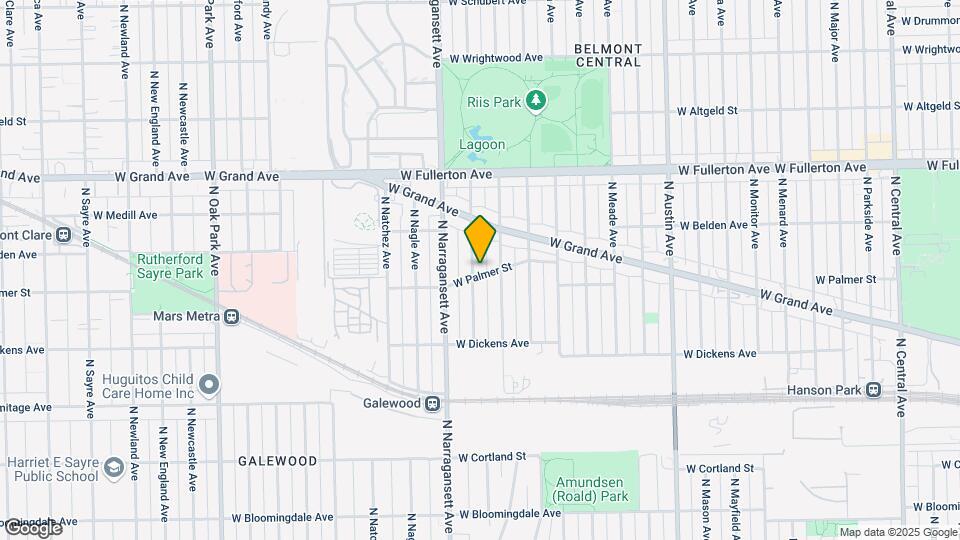 2207 N Mulligan Ave Map and Location Details
