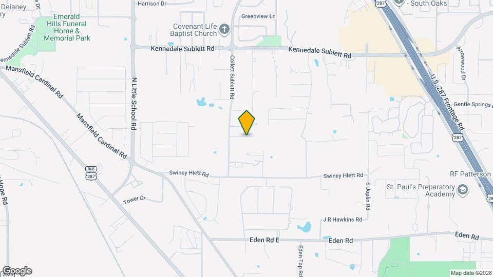 212 Collett Sublett Rd Map and Location Details