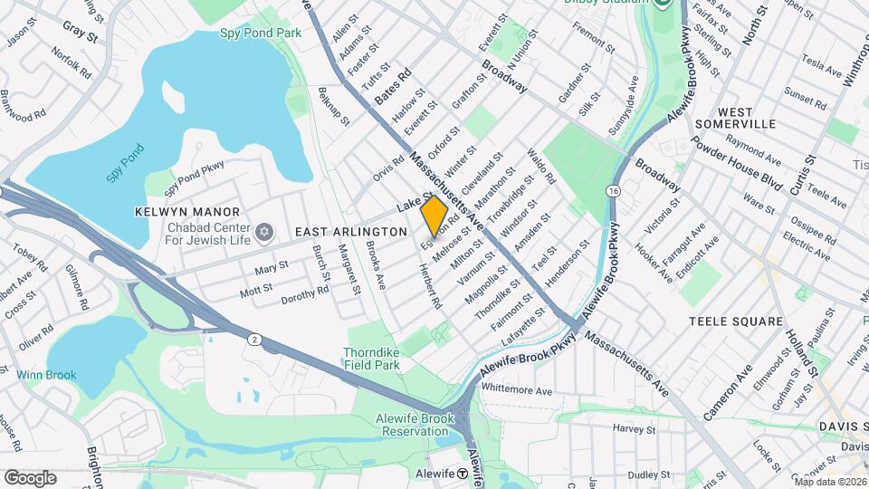 44 Egerton Rd Rentals in Arlington, MA