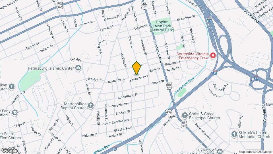 219 Kentucky Ave Mapa y Detalles de la Ubicación