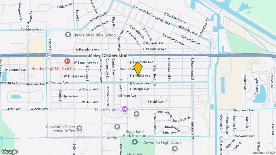 Clewiston Apartments Mapa y Detalles de la Ubicación