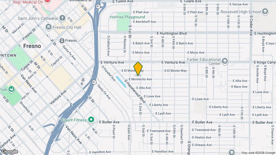 3155 E Montecito Ave Map and Location Details