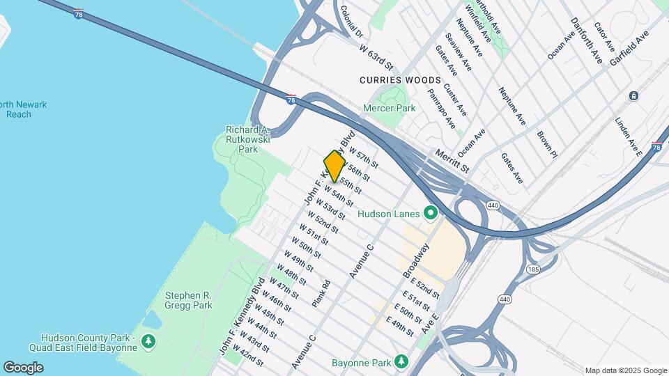 131 W 54th St Map and Location Details