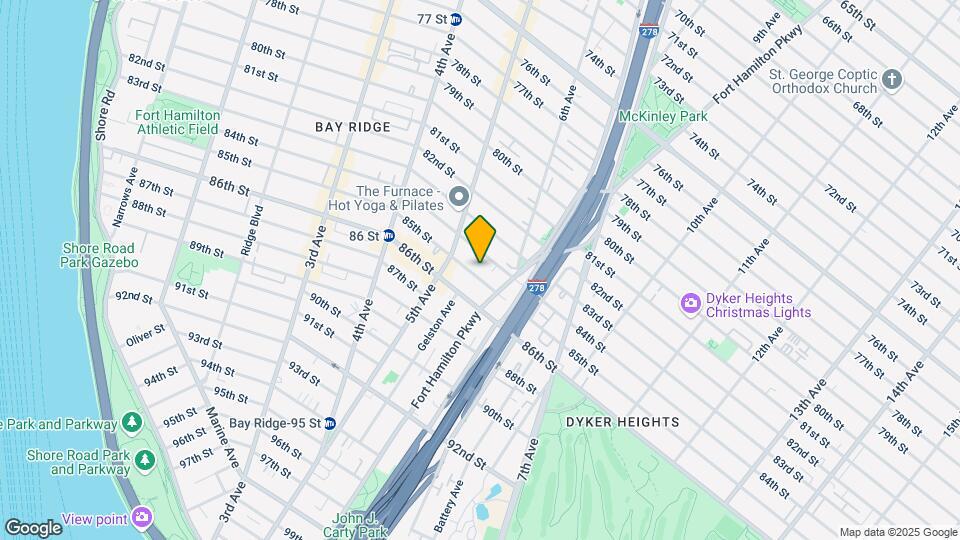 539 85th St Map and Location Details