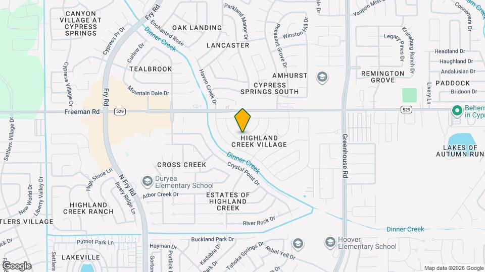 19746 Oakland Valley Dr Map and Location Details