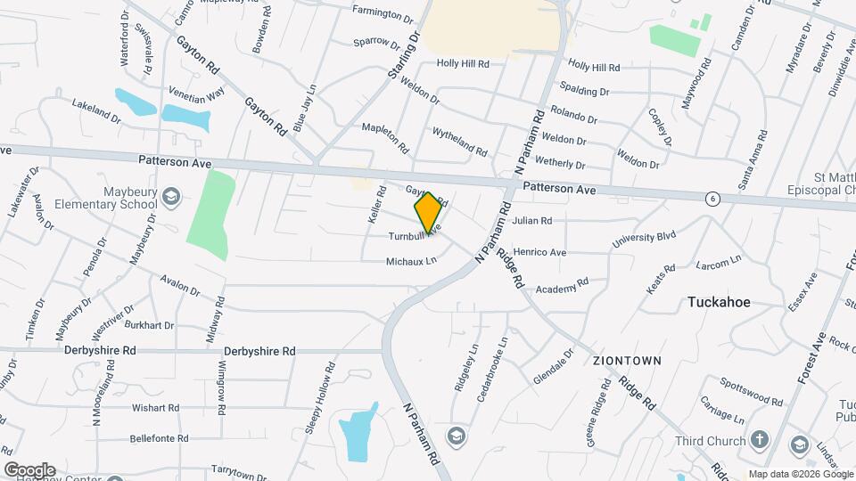 8803 Turnbull Ave Map and Location Details