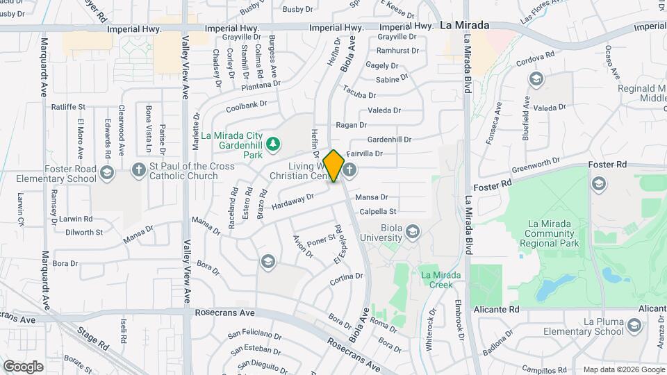 13520 Heflin Dr Mapa y Detalles de la Ubicación