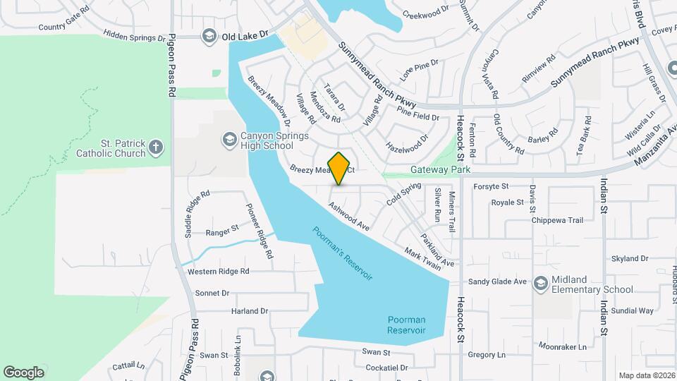 23575 Parkland Ave Map and Location Details