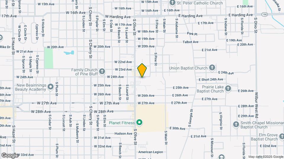 2404 S Walnut St Mapa y Detalles de la Ubicación