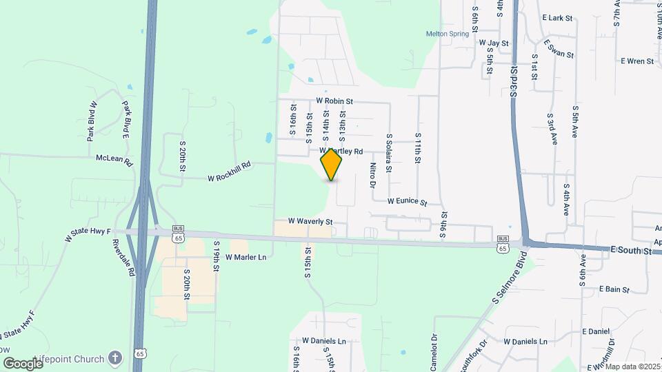 1421 S Atlas Ct Map and Location Details