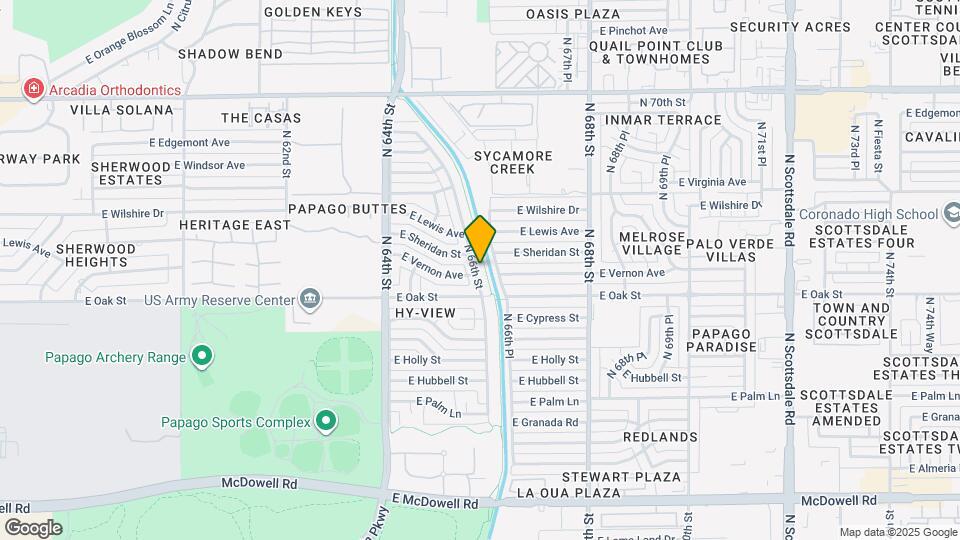 2325 N 66th St Map and Location Details