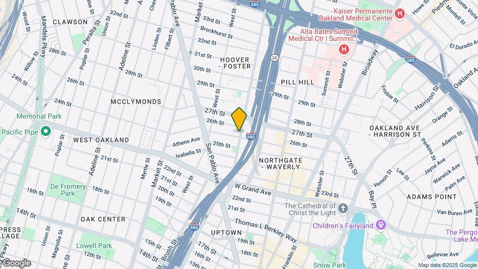 650 Sycamore St Mapa y Detalles de la Ubicación
