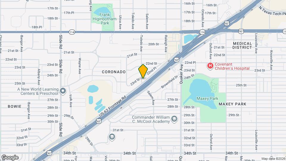 2303 Toledo Ave Map and Location Details